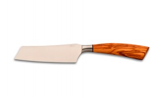 Big knife for semi-hard cheeses  | cod. 7008 (olive wood)